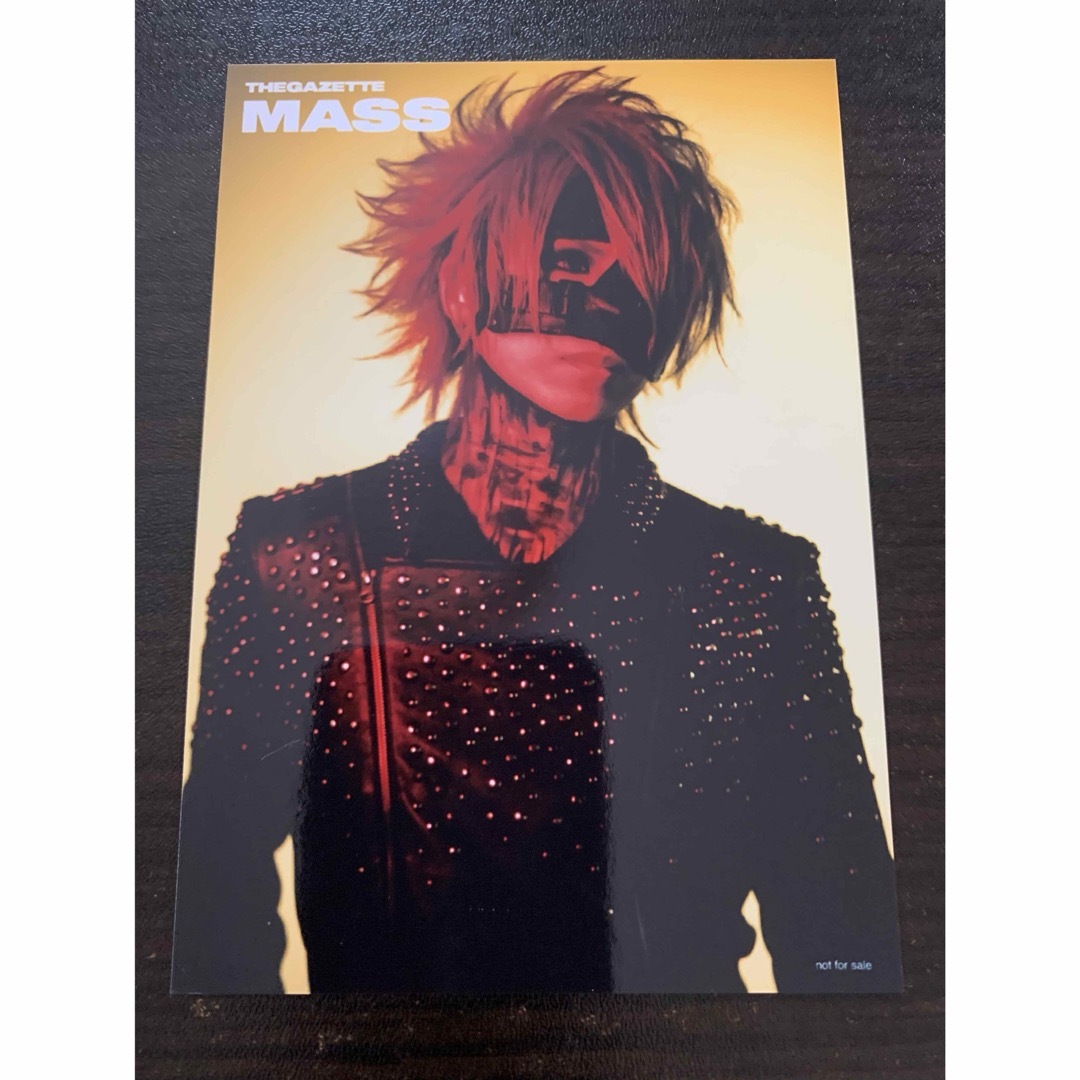 the GazettE MASS 特典フォト 5枚セット エンタメ/ホビーのタレントグッズ(ミュージシャン)の商品写真