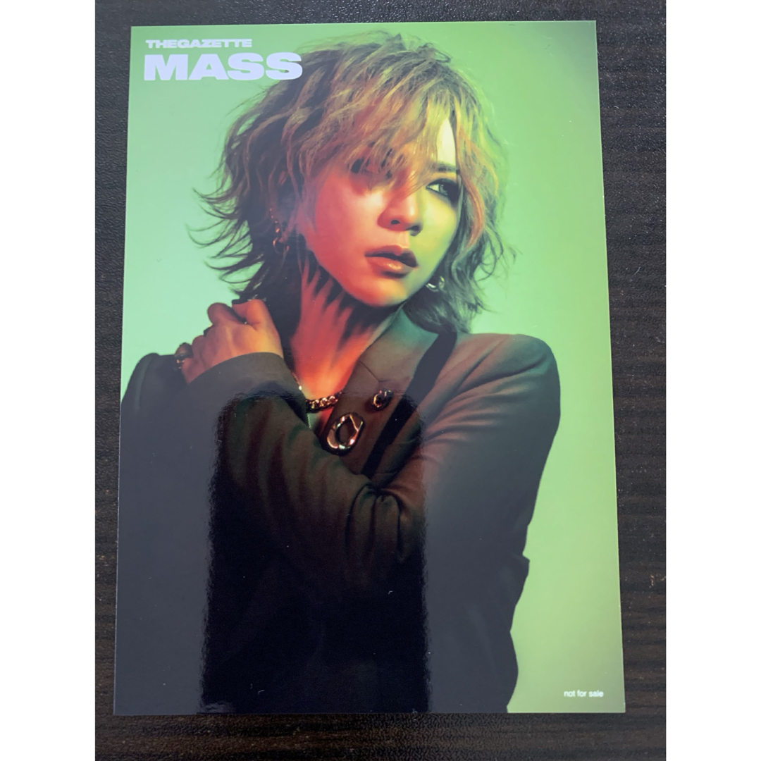 the GazettE MASS 特典フォト 5枚セット エンタメ/ホビーのタレントグッズ(ミュージシャン)の商品写真