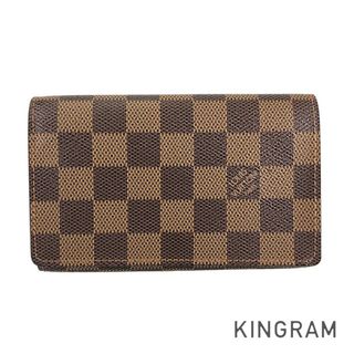 ルイヴィトン(LOUIS VUITTON)のルイ・ヴィトン ダミエ ポルトフォイユ トレゾール N61736 二つ折り財布(財布)