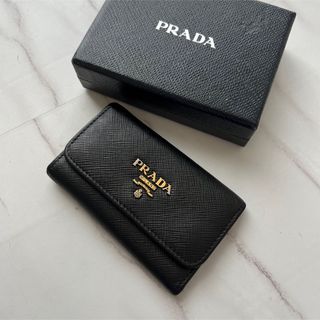 10 美品 PRADA プラダ キーケース