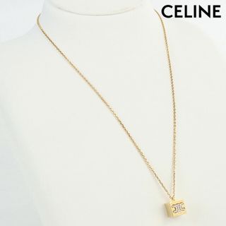 セリーヌ CELINE ネックレス レディース トリオンフ キューブ ゴールド ネックレス