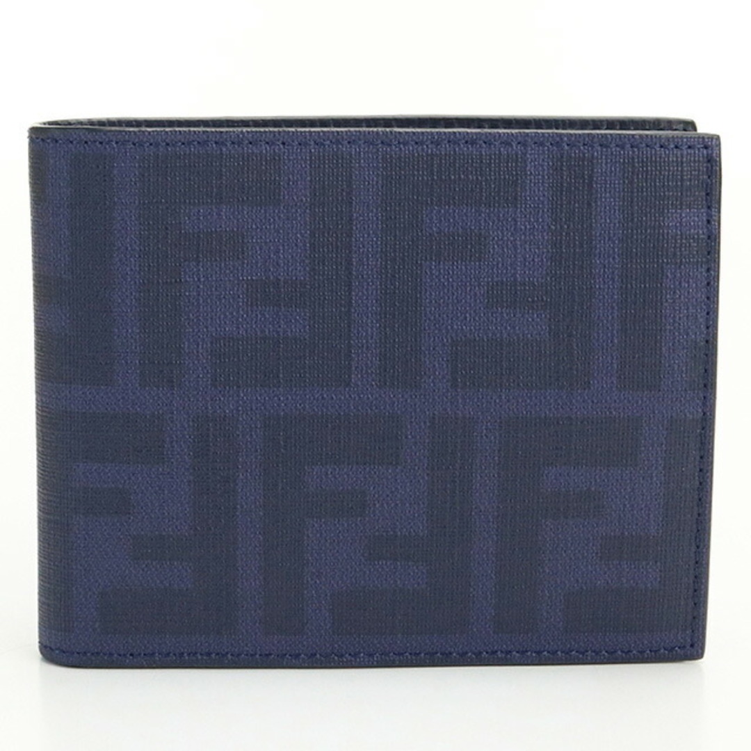 FENDI(フェンディ)のフェンディ FENDI 二折財布 メンズ 7M0001 VRE ズッカ 二つ折り財布 メンズのファッション小物(折り財布)の商品写真