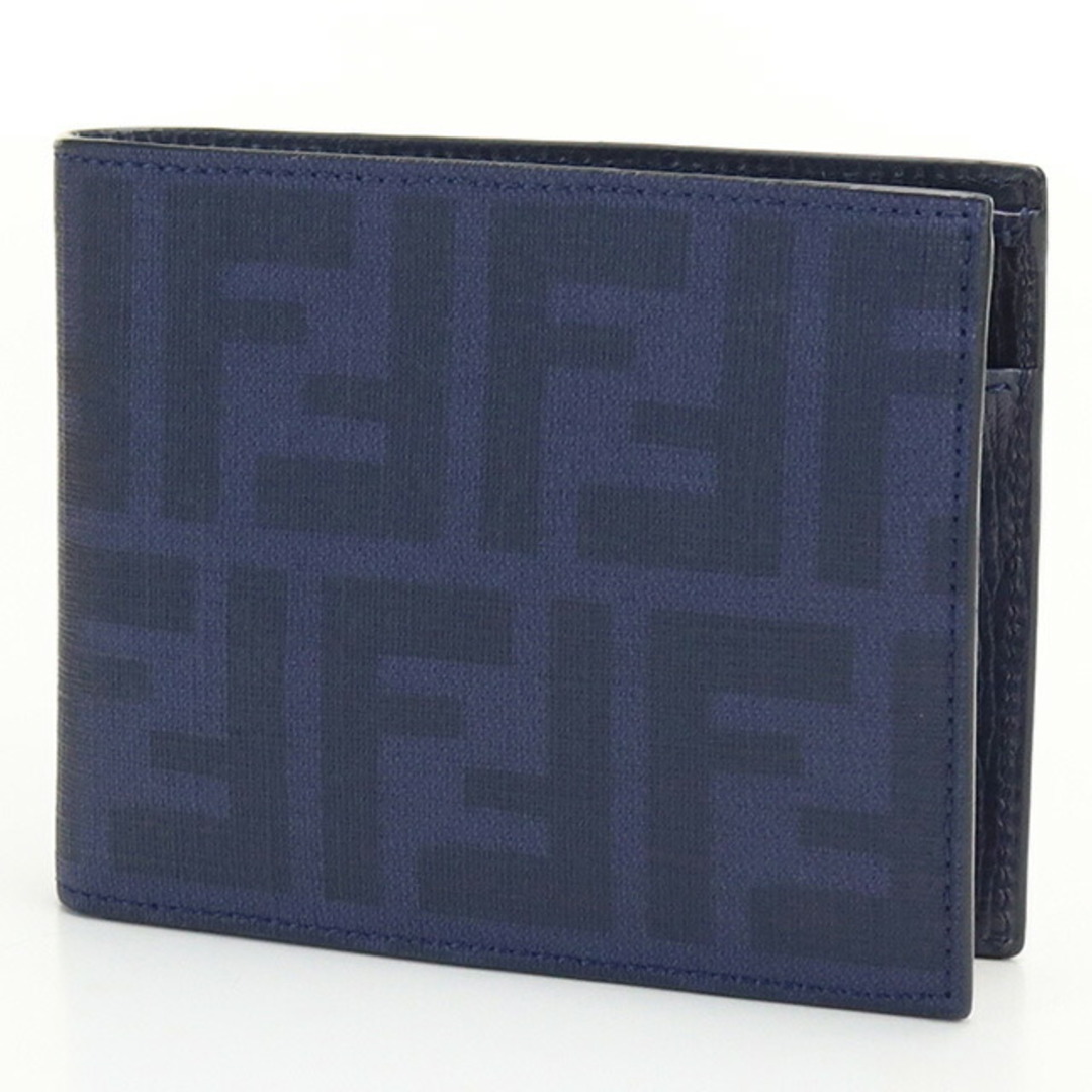 FENDI(フェンディ)のフェンディ FENDI 二折財布 メンズ 7M0001 VRE ズッカ 二つ折り財布 メンズのファッション小物(折り財布)の商品写真
