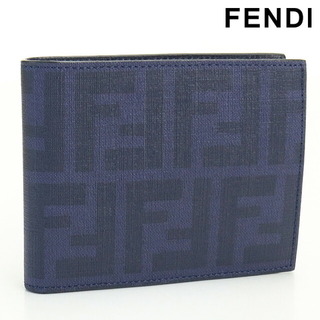 フェンディ(FENDI)のフェンディ FENDI 二折財布 メンズ 7M0001 VRE ズッカ 二つ折り財布(折り財布)