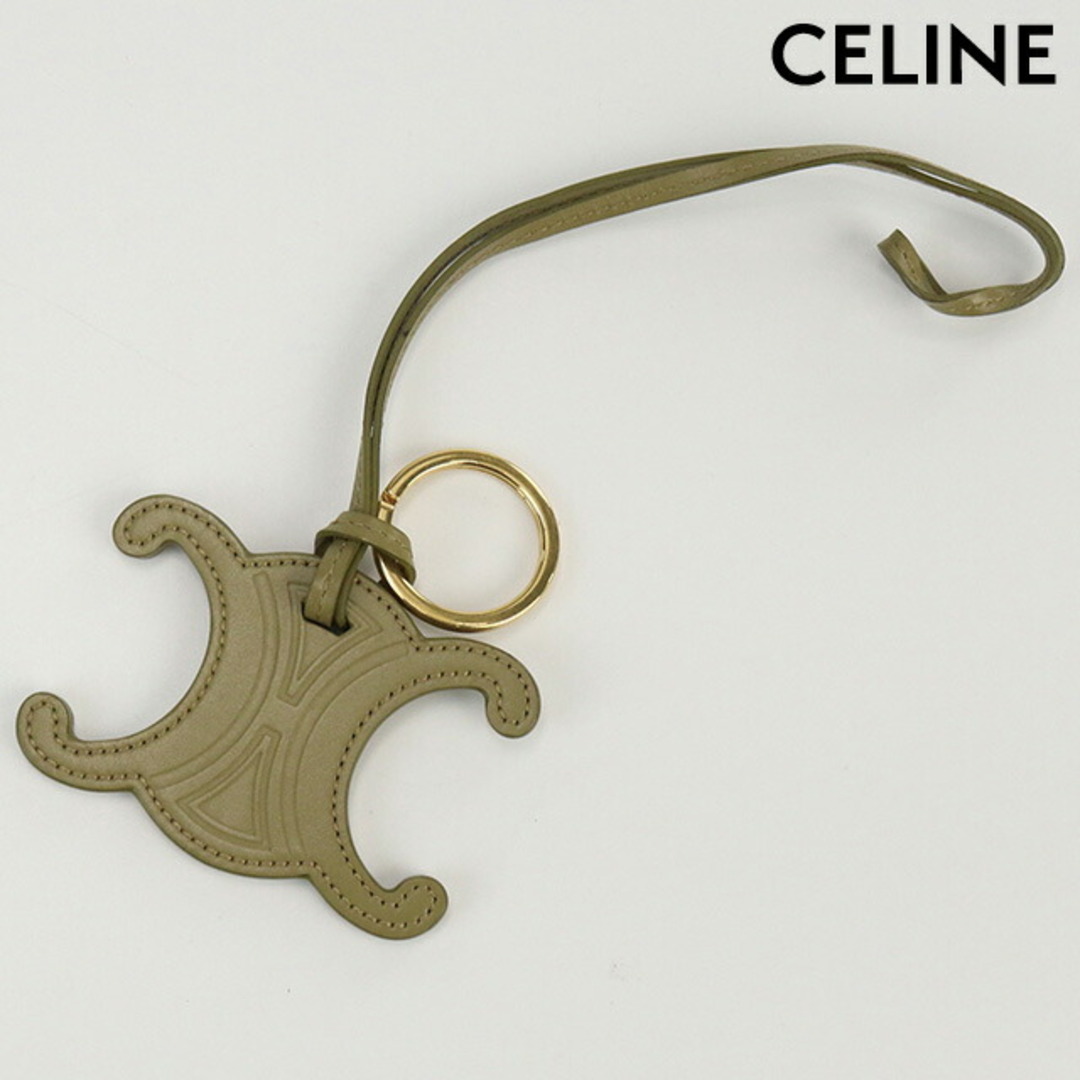 celine(セリーヌ)のセリーヌ CELINE バッグチャーム レディース 49I473DSD トリオンフ キーリングチャーム レディースのファッション小物(キーホルダー)の商品写真