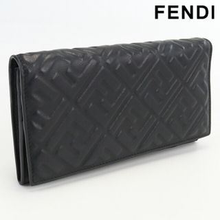 FENDI - フェンディ FENDI 長財布ニ折小銭入付き メンズ 7M0264 A72V 2つ折り長財布