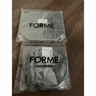 forme - 東原亜希FORME 新品未使用 保冷トートバッグ ランドリーバッグ 2個セット