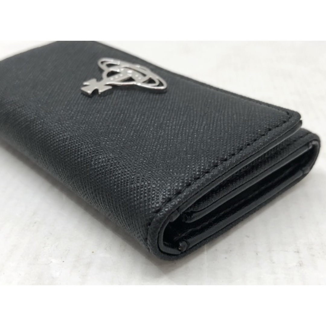 Vivienne Westwood(ヴィヴィアンウエストウッド)のVivienne Westwood(ヴィヴィアン ウエストウッド) DERBY KEY CASE 4連キーケース ブラック / 51020001 【C1126-007】 メンズのファッション小物(キーケース)の商品写真