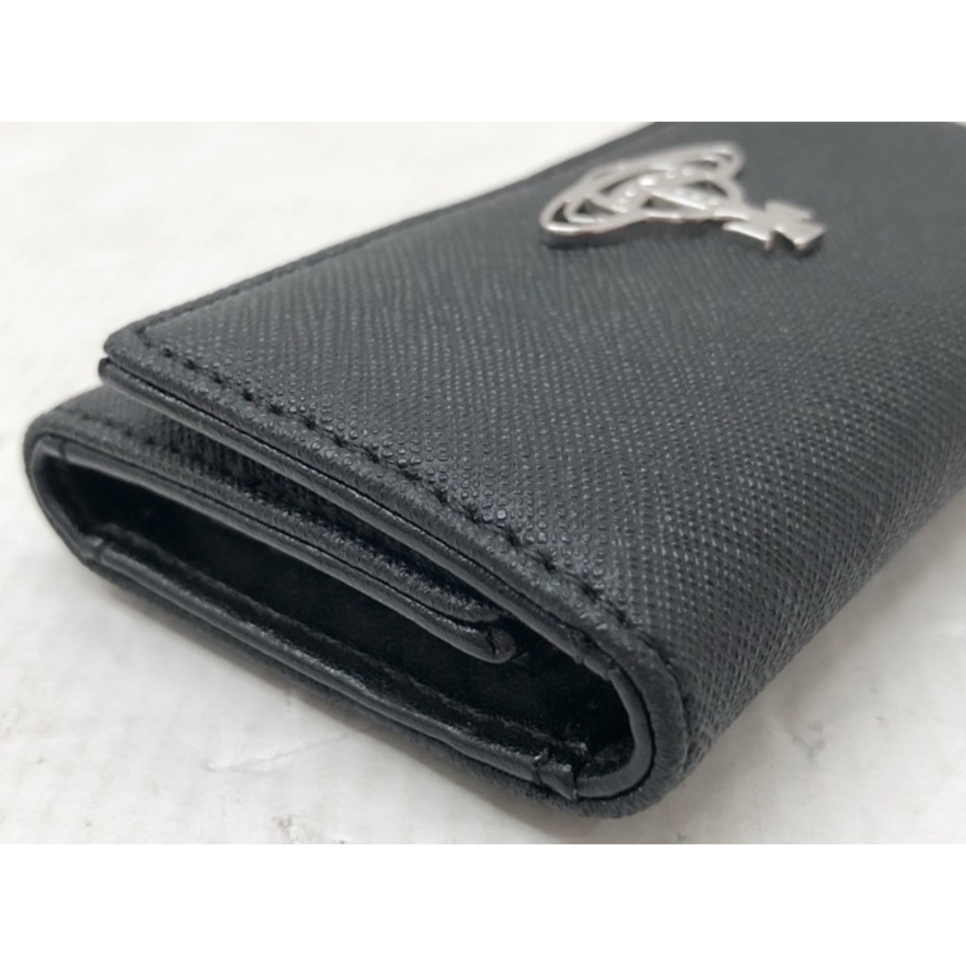 Vivienne Westwood(ヴィヴィアンウエストウッド)のVivienne Westwood(ヴィヴィアン ウエストウッド) DERBY KEY CASE 4連キーケース ブラック / 51020001 【C1126-007】 メンズのファッション小物(キーケース)の商品写真