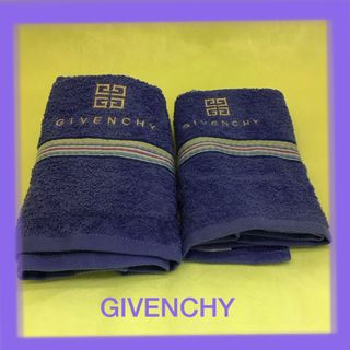 ジバンシィ(GIVENCHY)のGIVENCHYジバンシィタオル2枚セットKB2420(タオル/バス用品)