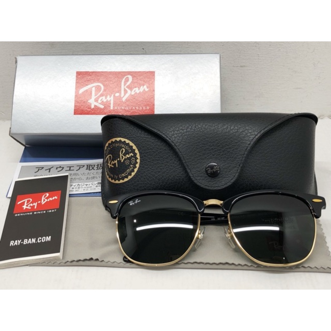 Ray-Ban(レイバン)のRay-Ban(レイバン) CLUBMASTER クラブマスター サングラス アイウェア / RB3016F 55□19 145 【C1145-007】 メンズのファッション小物(サングラス/メガネ)の商品写真