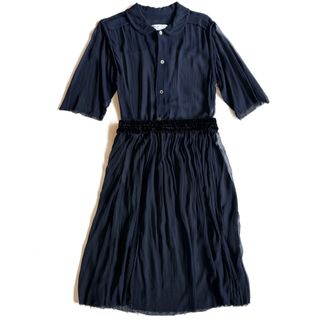 コムデギャルソン(COMME des GARCONS)のCOMME des GARCONS シアー ブラウス スカート セットアップ(ひざ丈ワンピース)