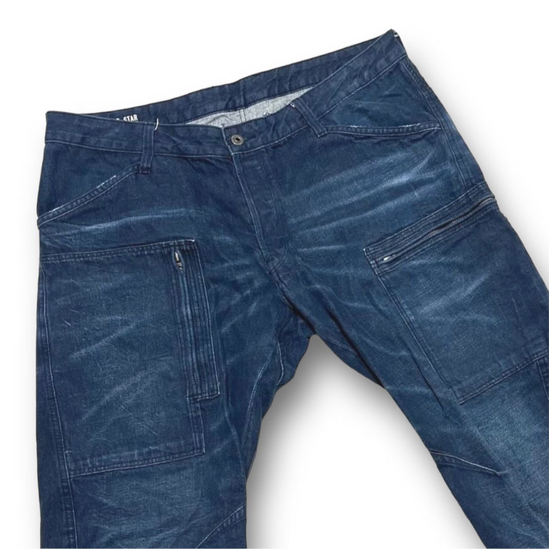 G-STAR RAW(ジースター)のジースターロゥ POWEL 3D TAPERED ビッグサイズ W38 メンズのパンツ(デニム/ジーンズ)の商品写真