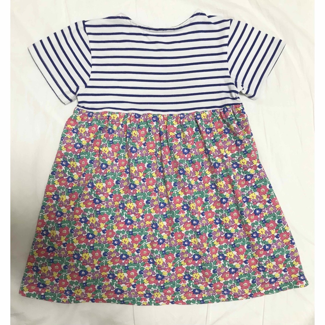 綿100% キッズワンピース　110cm キッズ/ベビー/マタニティのキッズ服女の子用(90cm~)(ワンピース)の商品写真