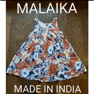 マライカ(MALAIKA)のマライカ 花柄 インド製 チュニック【39053108】(チュニック)