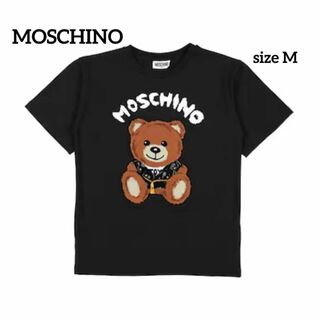 MOSCHINO - MOSCHINO TEEN    ベアTシャツ　立体ベア　レディースMサイズ相当
