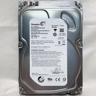 《動作確認済みHDD》3.5インチ HDD SATA 2TB  ①(PCパーツ)