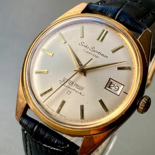 セイコー(SEIKO)の【動作品】セイコー スポーツマン アンティーク 腕時計 1965年 手巻き 男性(腕時計(アナログ))