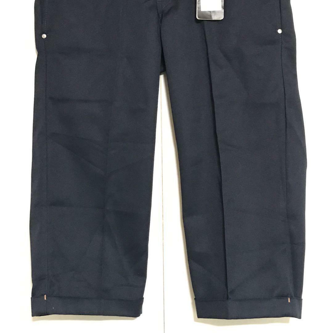 Dickies(ディッキーズ)の【新品タグ付】ディッキーズ　クロップドワークパンツ　ネイビー　希少　F945 メンズのパンツ(その他)の商品写真