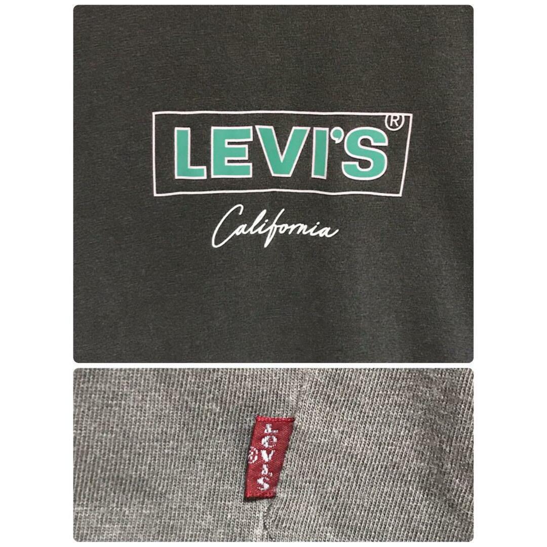 Levi's(リーバイス)の【入手困難】リーバイス　センターロゴ入りTシャツ　スミクロ　F624 メンズのトップス(Tシャツ/カットソー(半袖/袖なし))の商品写真