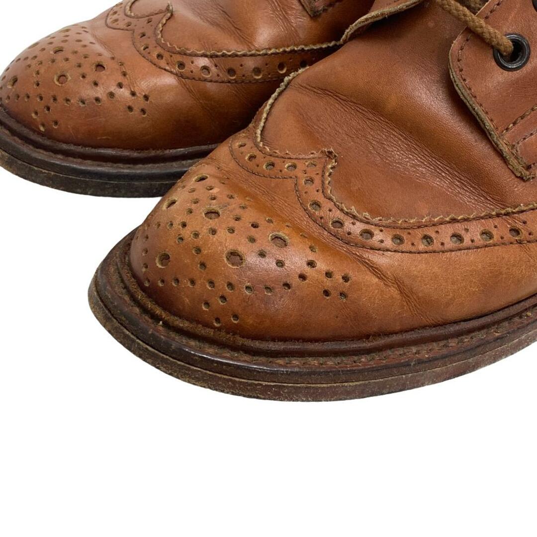 Trickers(トリッカーズ)のトリッカーズ Tricker's ブーツ
 ウイングチップ ショートブーツ 6 6426 ブラウン メンズの靴/シューズ(ブーツ)の商品写真