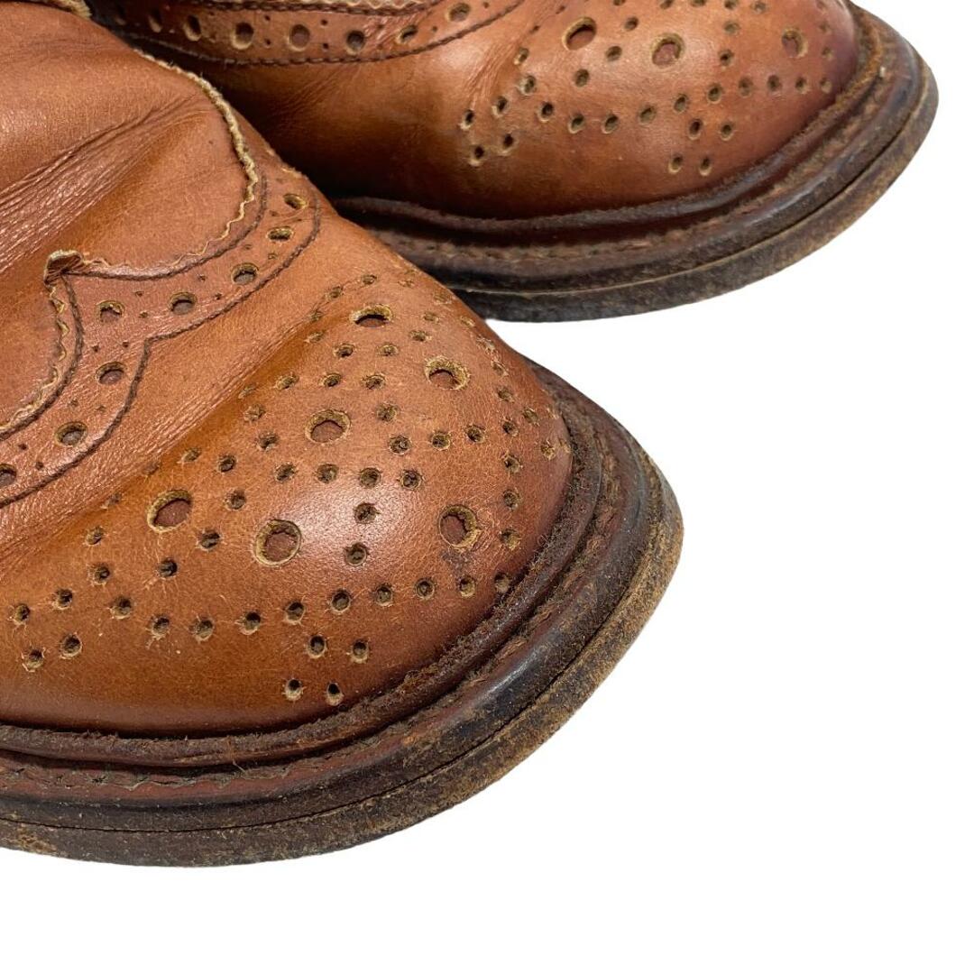 Trickers(トリッカーズ)のトリッカーズ Tricker's ブーツ
 ウイングチップ ショートブーツ 6 6426 ブラウン メンズの靴/シューズ(ブーツ)の商品写真