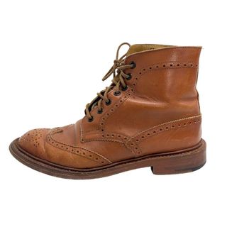 トリッカーズ(Trickers)のトリッカーズ Tricker's ブーツ
 ウイングチップ ショートブーツ 6 6426 ブラウン(ブーツ)