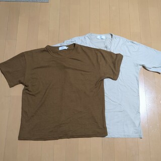 アズールバイマウジー(AZUL by moussy)のAZULシャツ2枚セット(Tシャツ/カットソー(七分/長袖))