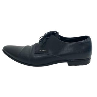 プラダ PRADA デッキシューズ
 8 1/2 ブラック