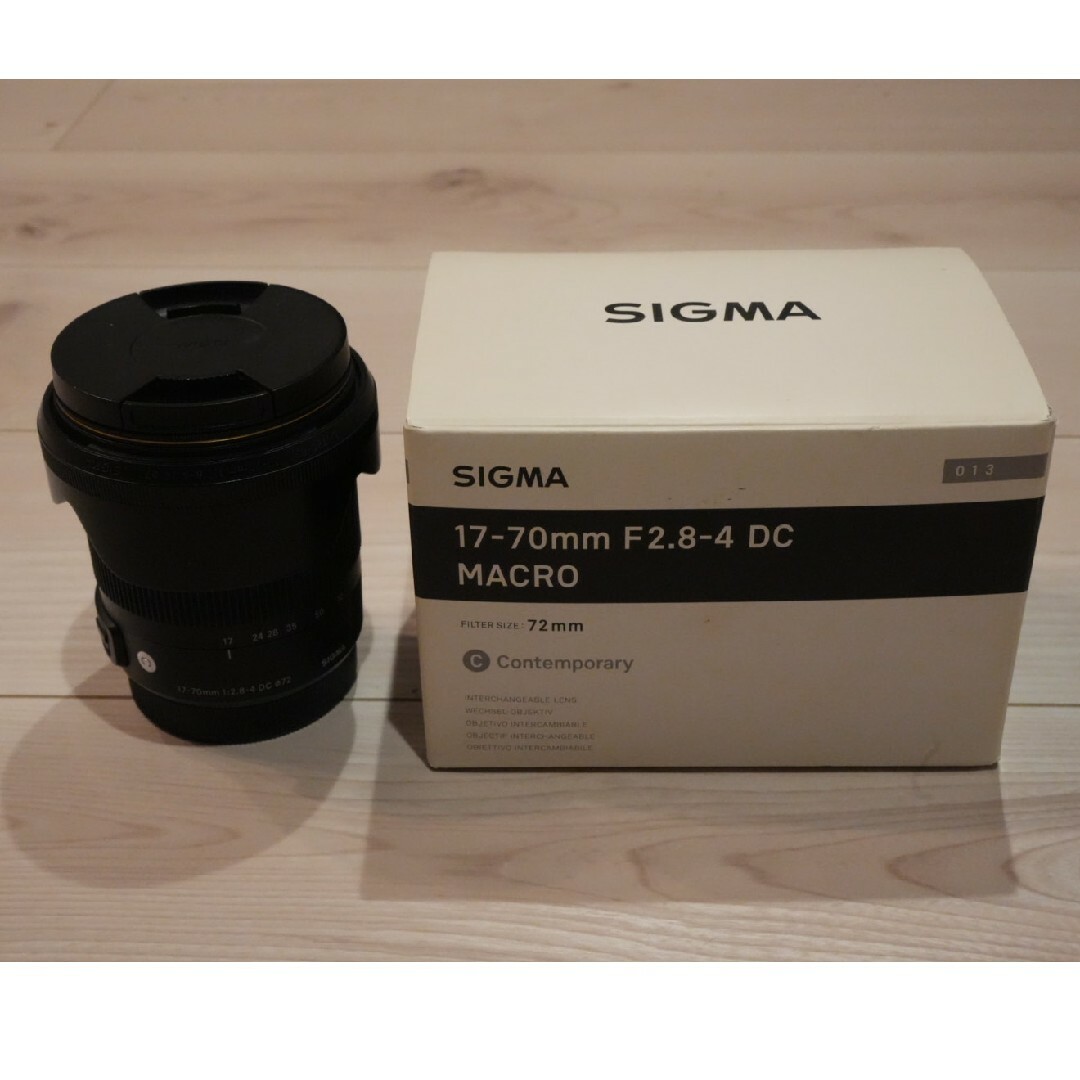 SIGMA 17-70mm F2.8-4 DC DN MACRO キヤノン スマホ/家電/カメラのカメラ(レンズ(ズーム))の商品写真