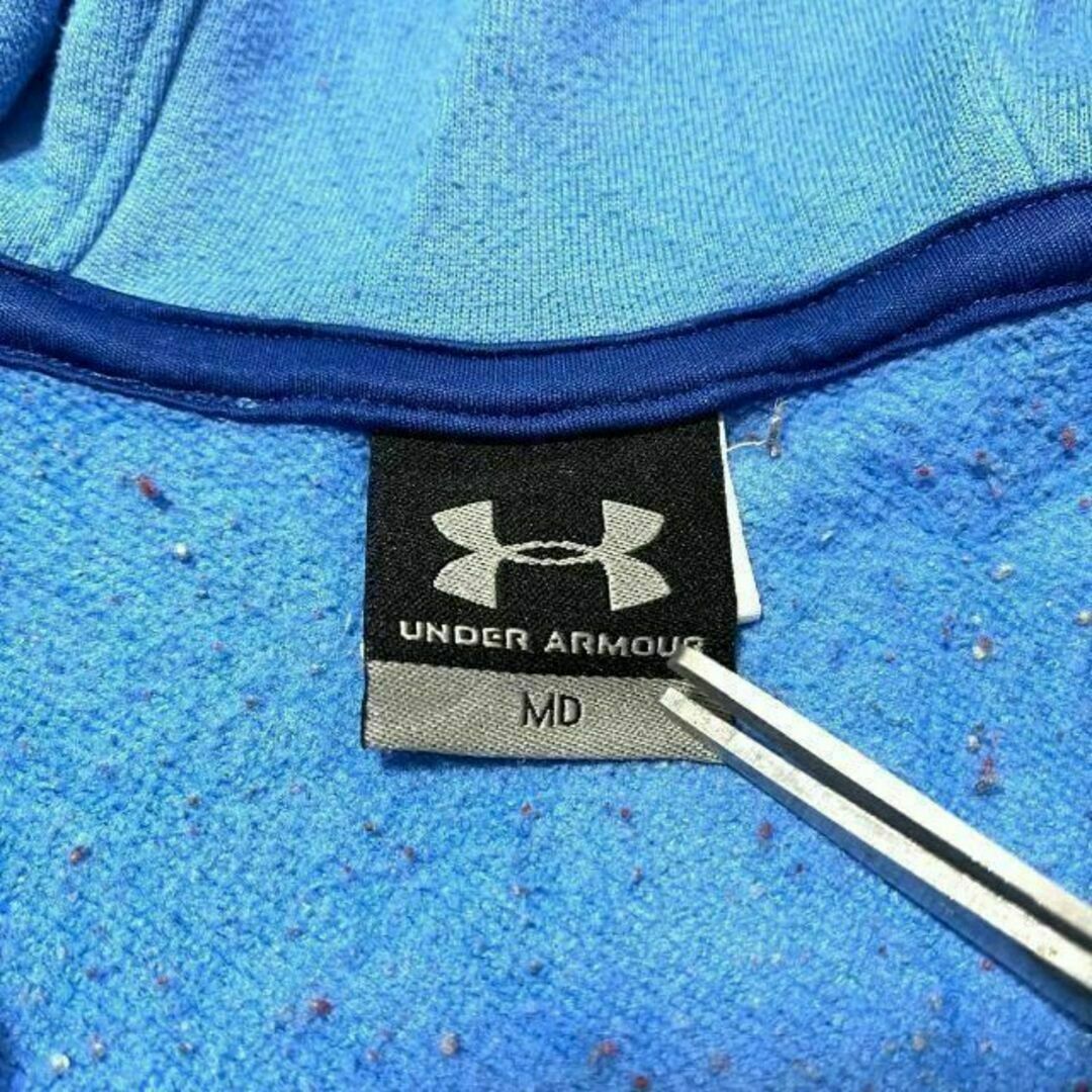 UNDER ARMOUR(アンダーアーマー)の905 US古着 アンダーアーマーハーフジップ パーカースウェット フード メンズのトップス(パーカー)の商品写真