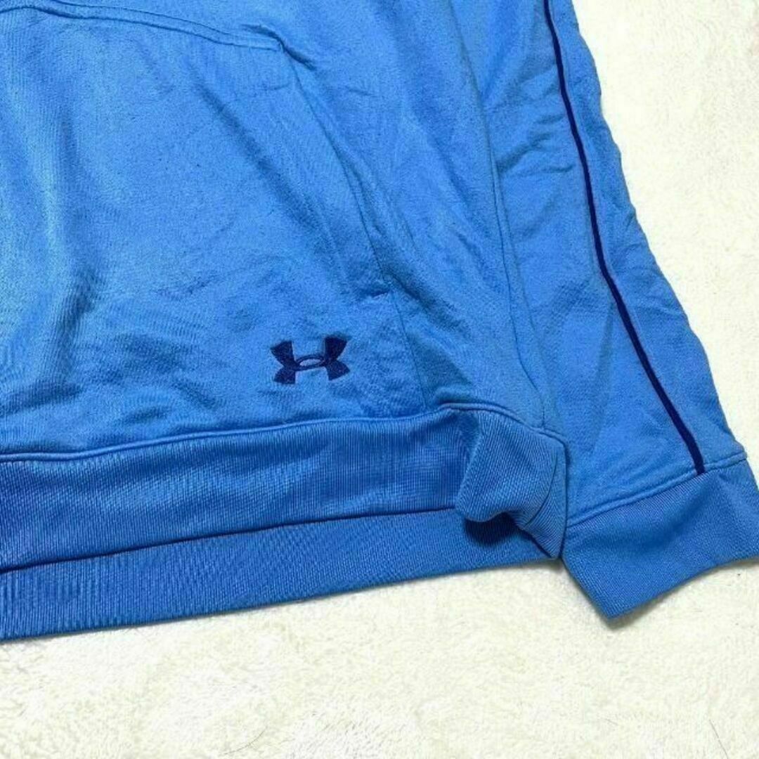 UNDER ARMOUR(アンダーアーマー)の905 US古着 アンダーアーマーハーフジップ パーカースウェット フード メンズのトップス(パーカー)の商品写真