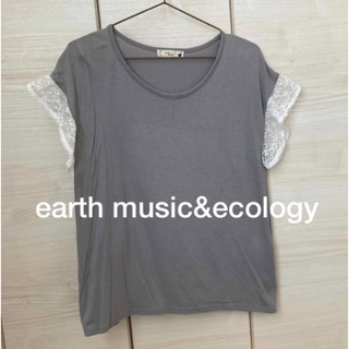 アースミュージックアンドエコロジー(earth music & ecology)のearth music&ecology トップス (カットソー(半袖/袖なし))