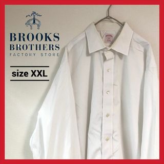 ブルックスブラザース(Brooks Brothers)の90s 古着 ブルックスブラザーズ 長袖シャツ オーバーサイズ 2XL (シャツ)