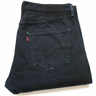 リーバイス(Levi's)のLevi'sリーバイス 501 後染め ブラック デニムパンツ w36 L32★SDP2511 ジーンズ ストレート サークルR オーバーサイズ ビッグサイズ(デニム/ジーンズ)