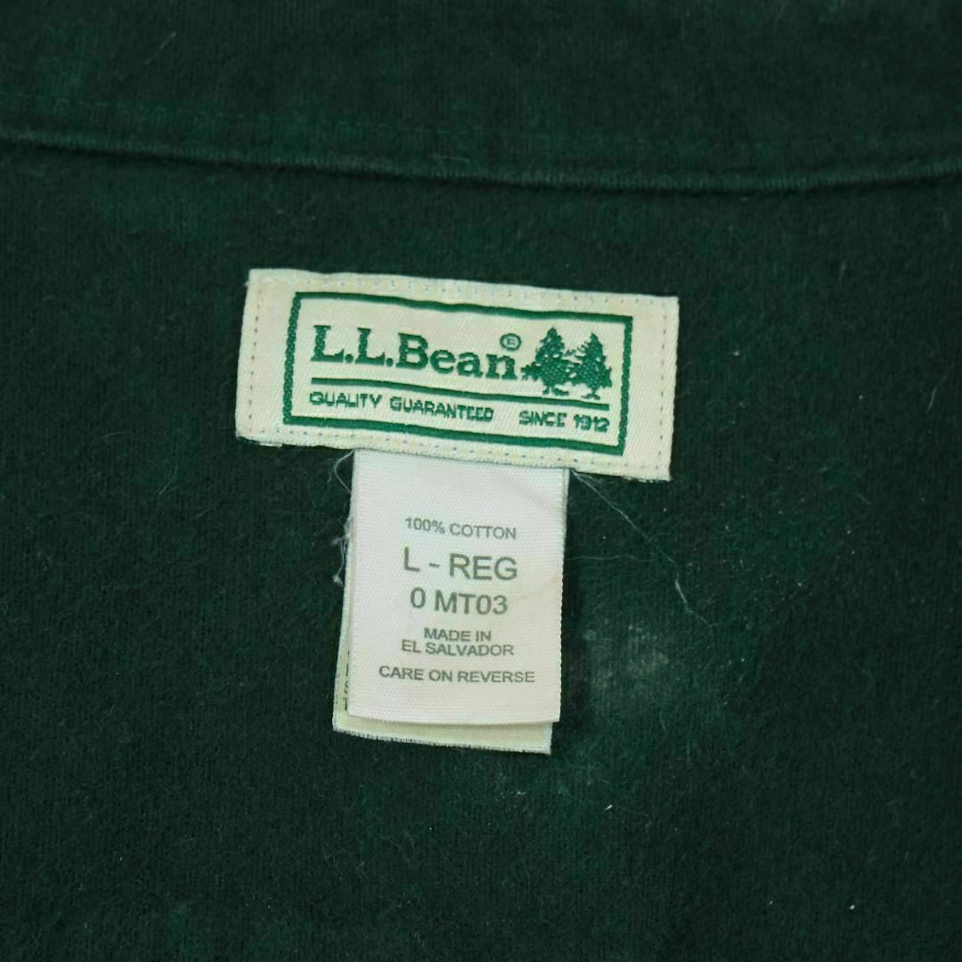 L.L.Bean(エルエルビーン)の【希少】エルエルビーン 00s シャツ ネルシャツ シャモアクロス L 長袖 メンズのトップス(シャツ)の商品写真