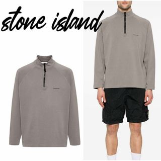 STONE ISLAND - ストーンアイランド スウェット ロングスリーブTシャツ グレー S