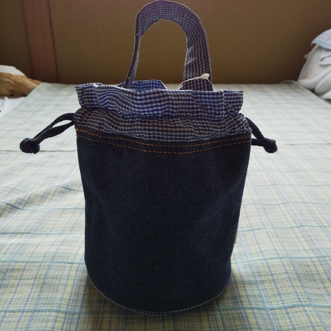 miffy(ミッフィー)の☆ miffy 巾着 バッグ てさげかばん レディースのバッグ(ハンドバッグ)の商品写真