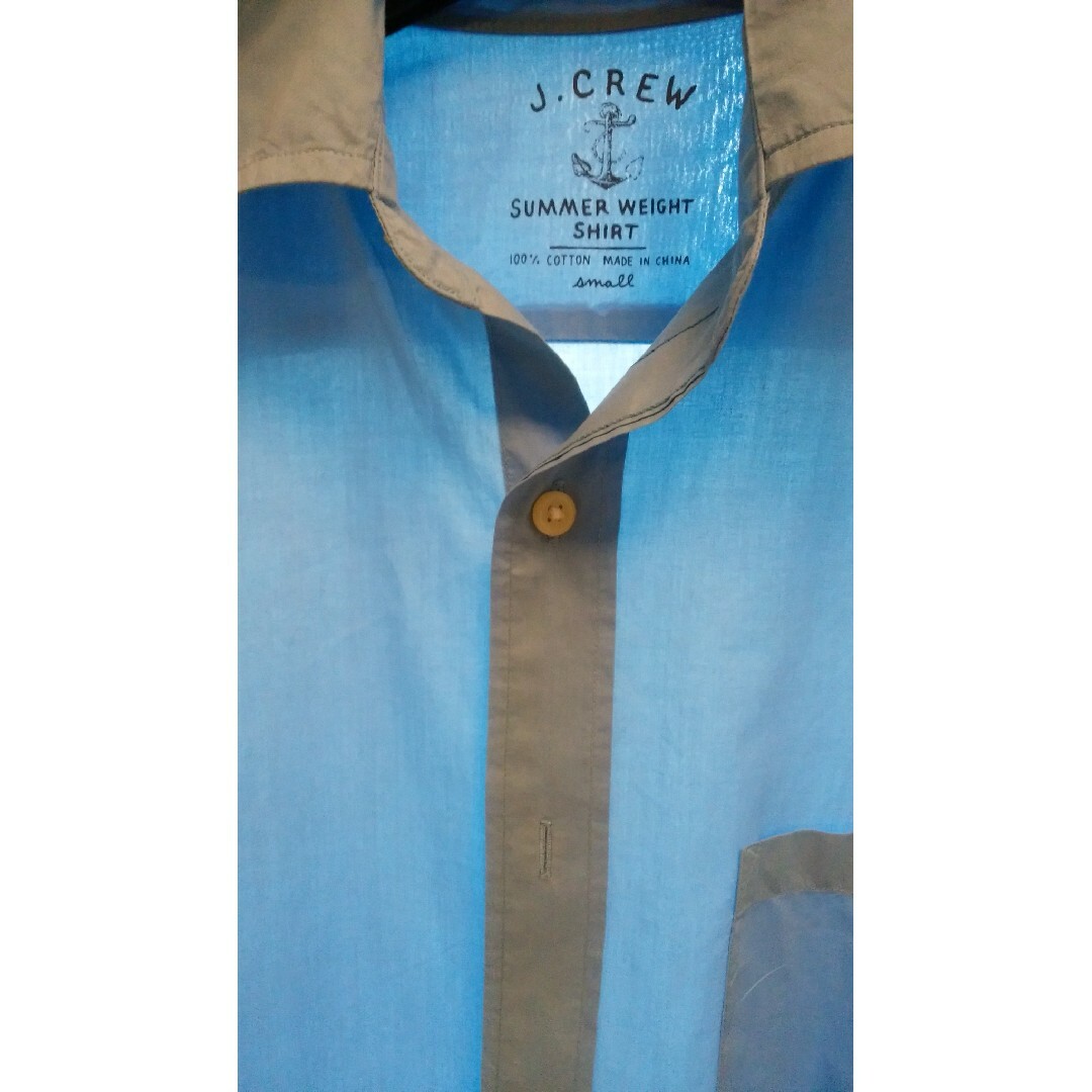 J.Crew(ジェイクルー)の★ジェイクルー★薄手軽量★シャツ★ブルー★ メンズのトップス(シャツ)の商品写真