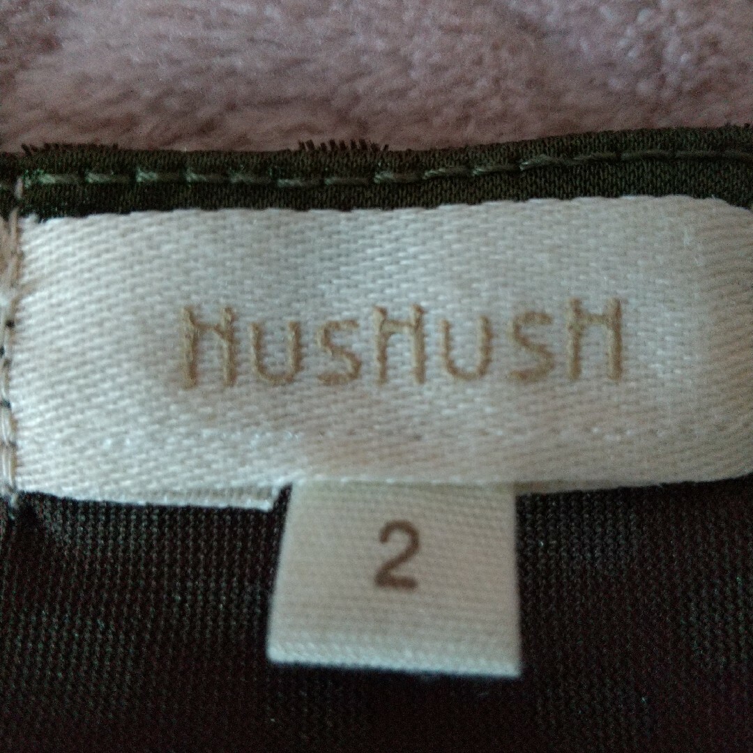 HusHush(ハッシュアッシュ)の未使用品  レディース  シースルー  七分袖 チュニック レディースのトップス(チュニック)の商品写真