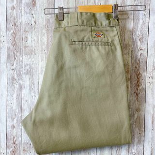 ディッキーズ(Dickies)のディッキーズ　DICKIES　ベージュクリーム色　サイズＸＬ　ワークパンツ　古着(その他)