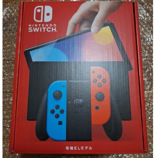 ニンテンドースイッチ(Nintendo Switch)の新品、未使用　任天堂Switch有機ELネオン(家庭用ゲーム機本体)