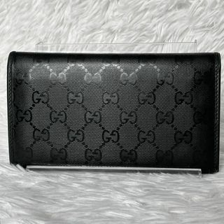 グッチ(Gucci)の㉑人気★グッチ インプリメ GG 2つ折り 長財布 カード・小銭・お札入れ 総柄(折り財布)