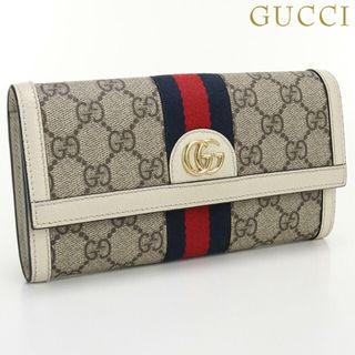 グッチ(Gucci)のグッチ GUCCI 長財布ニ折小銭入付き レディース 523153 96IWG 9794 オフィディア GGコンチネンタルウォレット(財布)