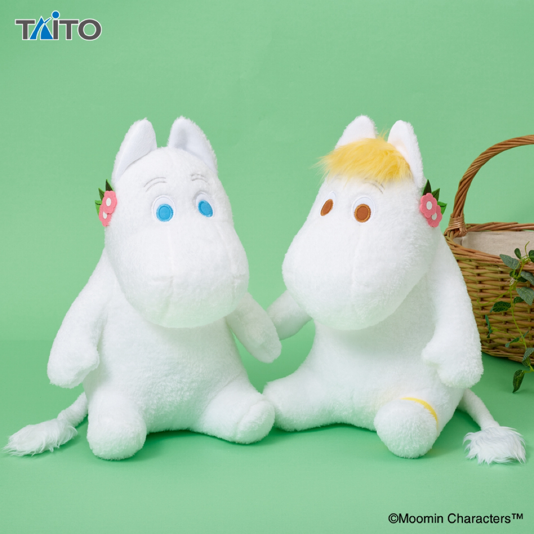 MOOMIN(ムーミン)の【新品】ムーミン✧ムーミン SLサイズぬいぐるみ 2種セット エンタメ/ホビーのおもちゃ/ぬいぐるみ(ぬいぐるみ)の商品写真