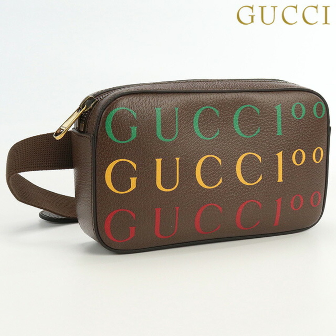 Gucci(グッチ)のグッチ GUCCI ボディバッグ メンズ 602695 100周年記念ベルトバッグ メンズのバッグ(ボディーバッグ)の商品写真