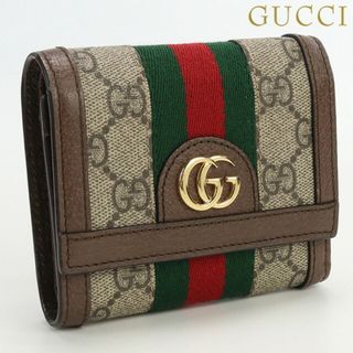 グッチ(Gucci)のグッチ GUCCI 三折財布小銭入付き メンズ 523174 96IWG 8745 オフィディア コンパクトジップ(折り財布)