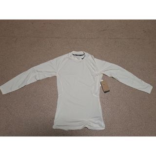 ナイキ(NIKE)のNIKE ナイキ NP DF タイト モック L/S トップ L 100 ホワ…(その他)