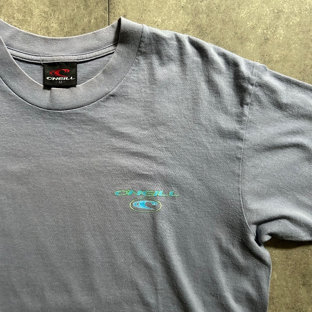 O'NEILL - 90s oneill オニール tシャツ フェードネイビー M O'NEILL - 90s oneill オニール tシャツ フェードネイビー M