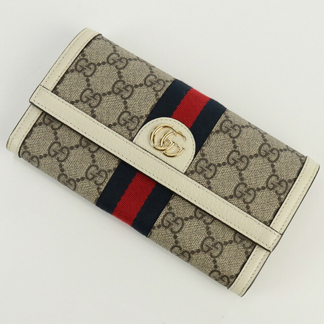 Gucci(グッチ)のグッチ GUCCI 長財布ニ折小銭入付き レディース 523153 オフィディア GGコンチネンタルウォレット レディースのファッション小物(財布)の商品写真